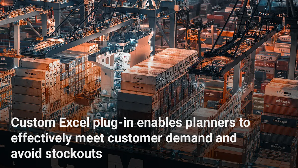 Accurately Forecast Inventory Needs Using a Custom Plug-in
