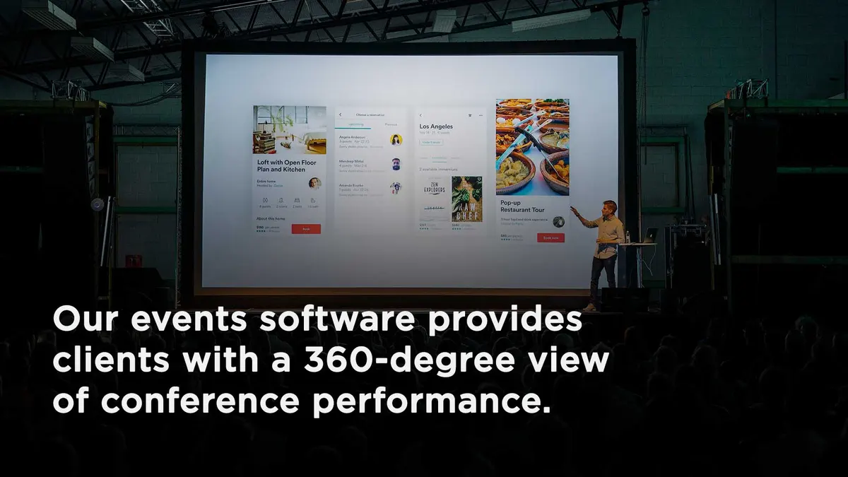 Events Management Software Tracks Conference Performance